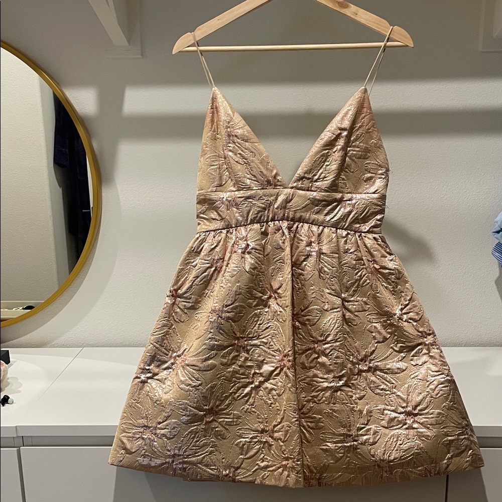 Alice + Olivia Cream Dress